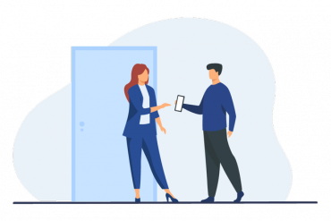 <span class='blue'>Signature</span></br>du bon de visite